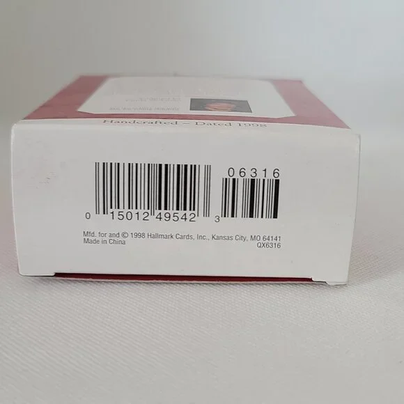 Hallmark Keepsake Ornaments Lot of 5-Curius the Elf, 2 Santas, Pony, USA Snowman - Picture 16 of 16